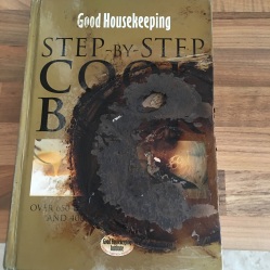 Good Housekeeping cookbook that I literally cooked on a hob