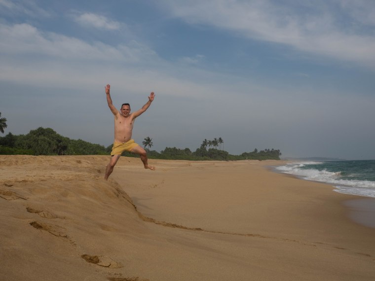 Sri Lanka Beach idiotics at Tangalle